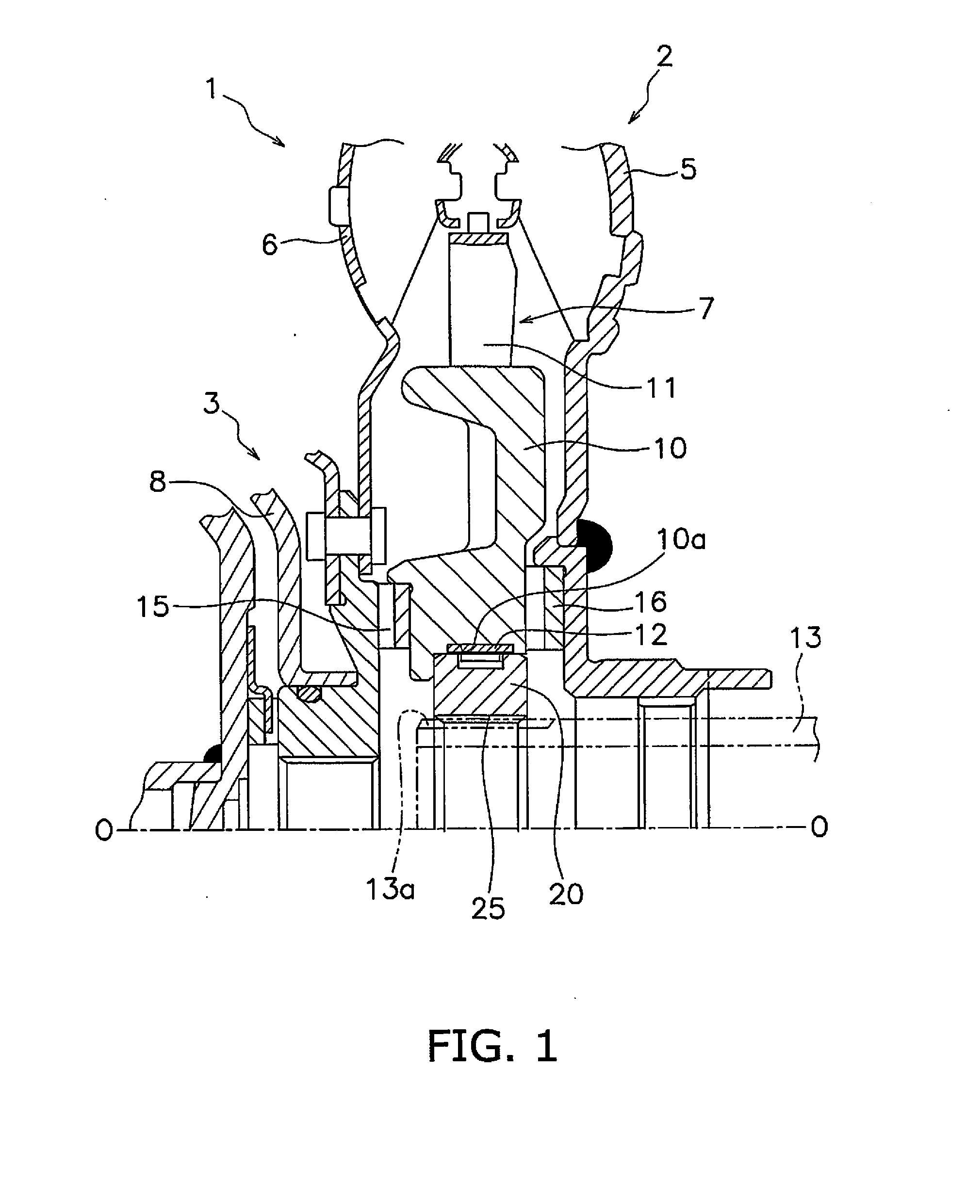 One-way plate and stator support structure for torque converter using same