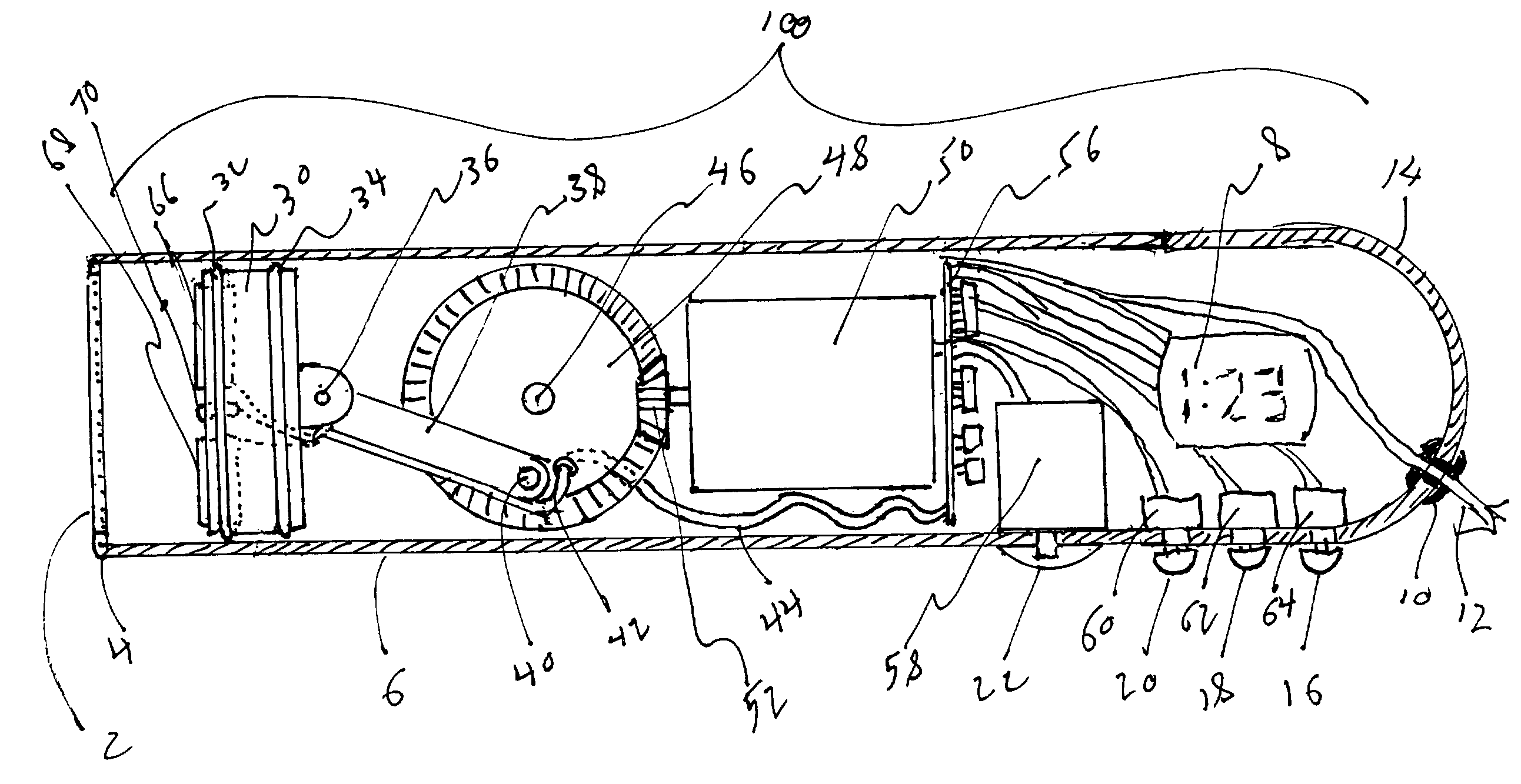 Pain relieving and healing device