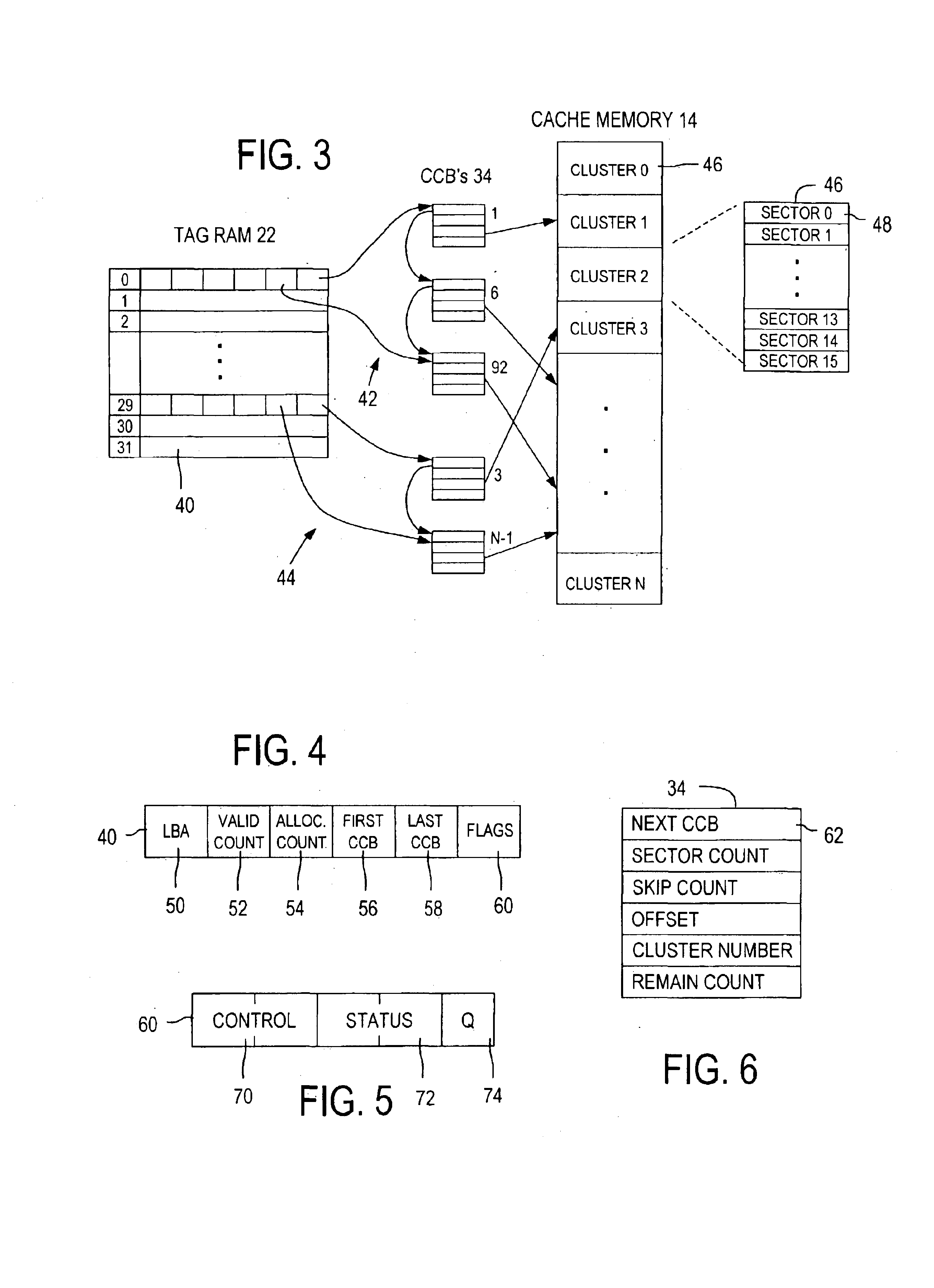 Range-based cache control system and method