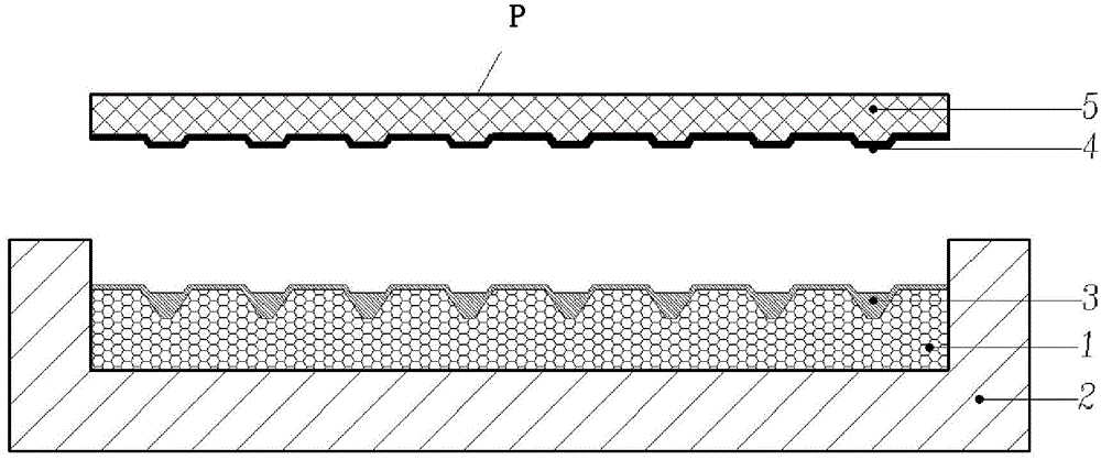 Preparation method of large-area super-hydrophobic flexible membrane