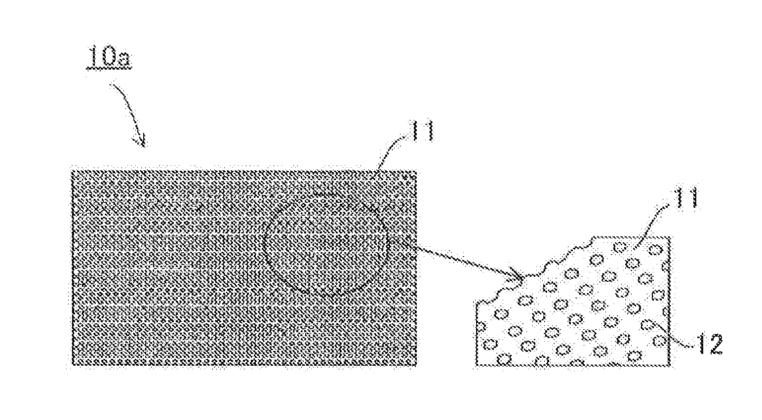 Flat member for fuel cell and method for manufacturing flat member