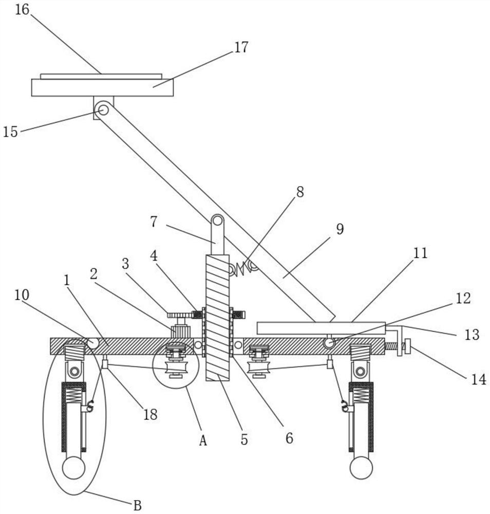 Detachable lifting device for marine surveying and mapping