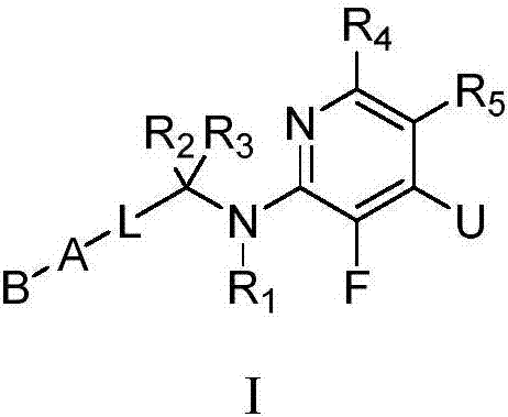 3-fluoropyridine heterocyclic compound and application thereof