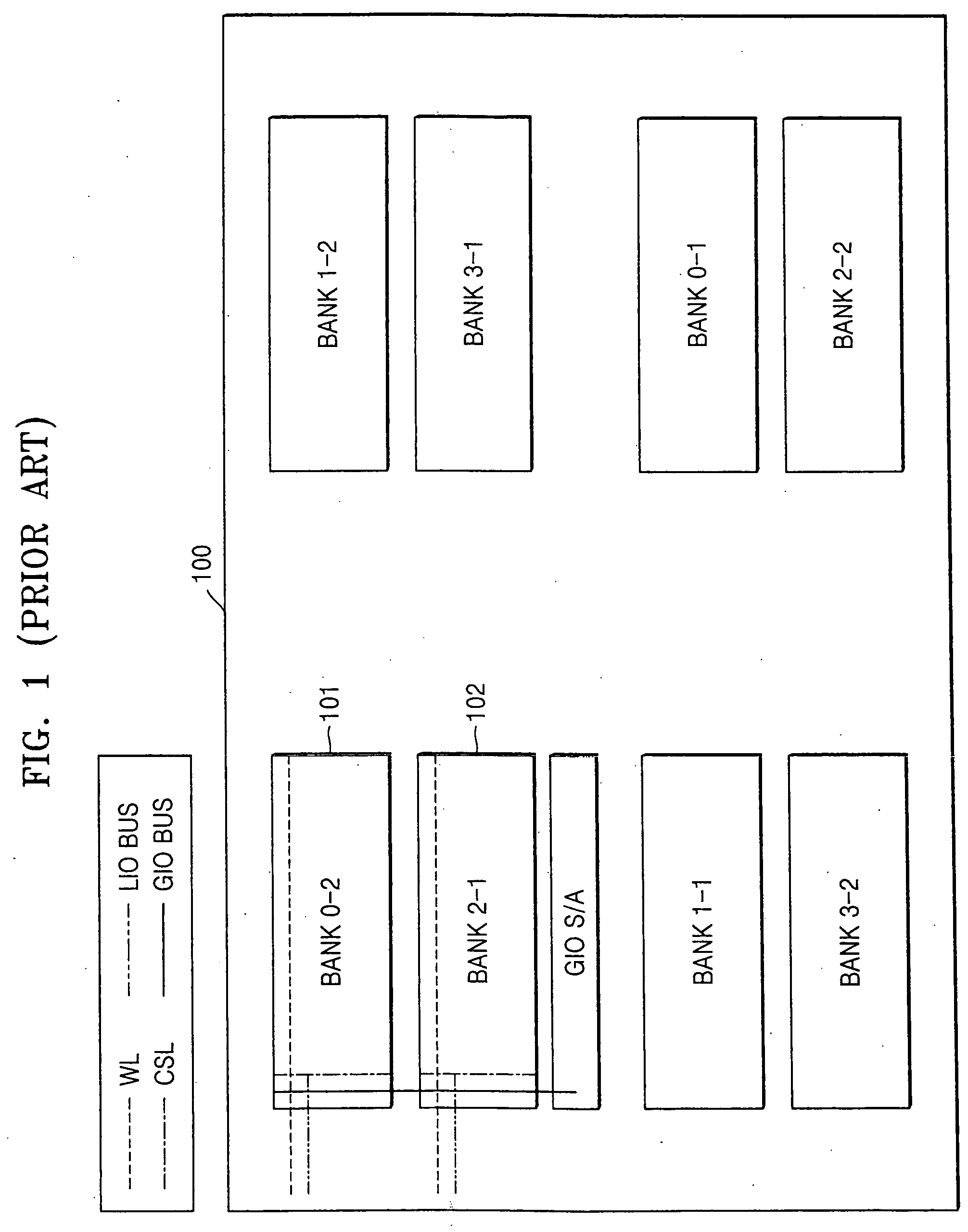 Semiconductor memory device using tapered arrangement of local input and output sense amplifiers