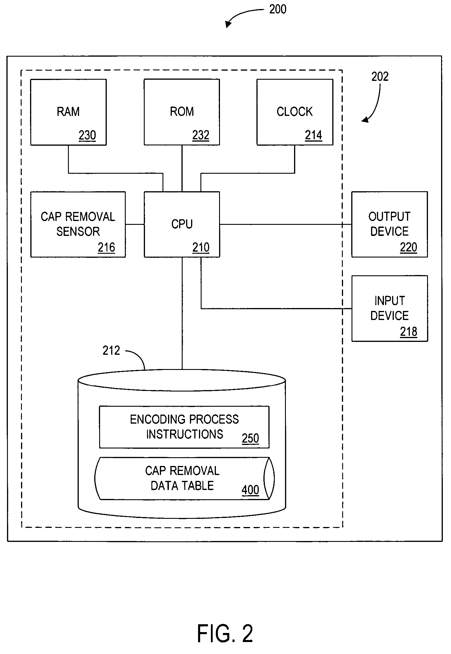 Method and apparatus for outputting a result of a game via a container