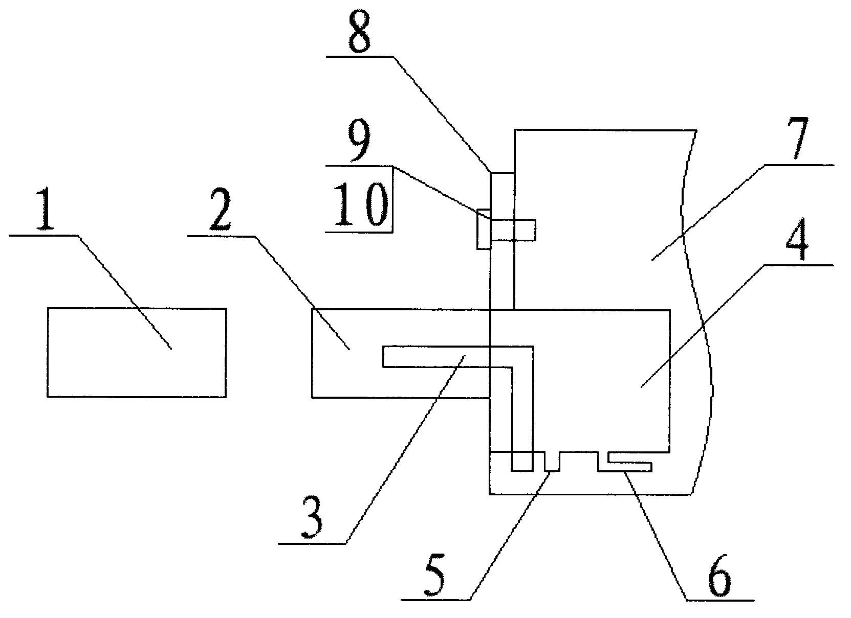 Microwave conversion joint wiring terminal