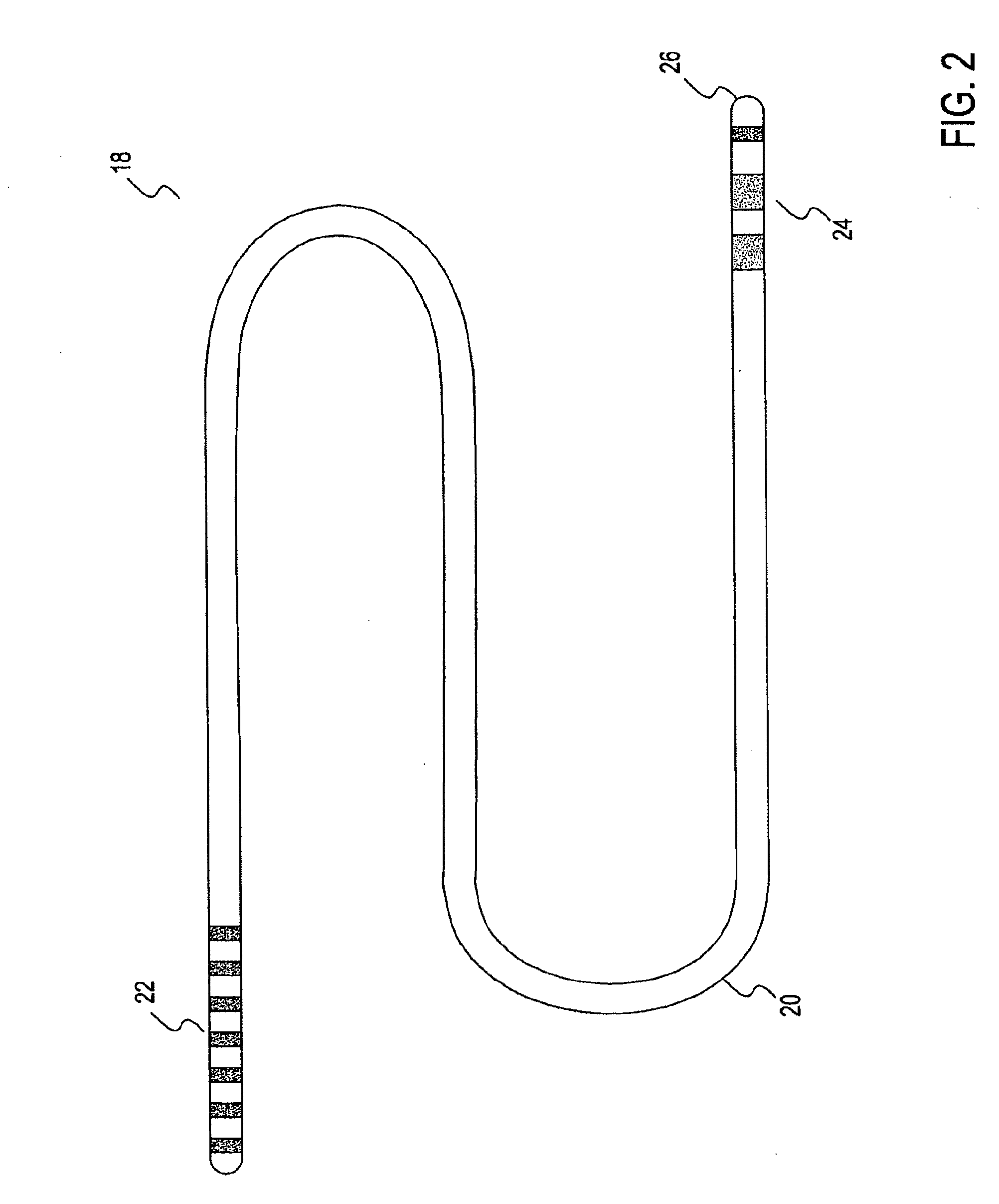 Probe and display having a gas sensor assembly and surface treatment