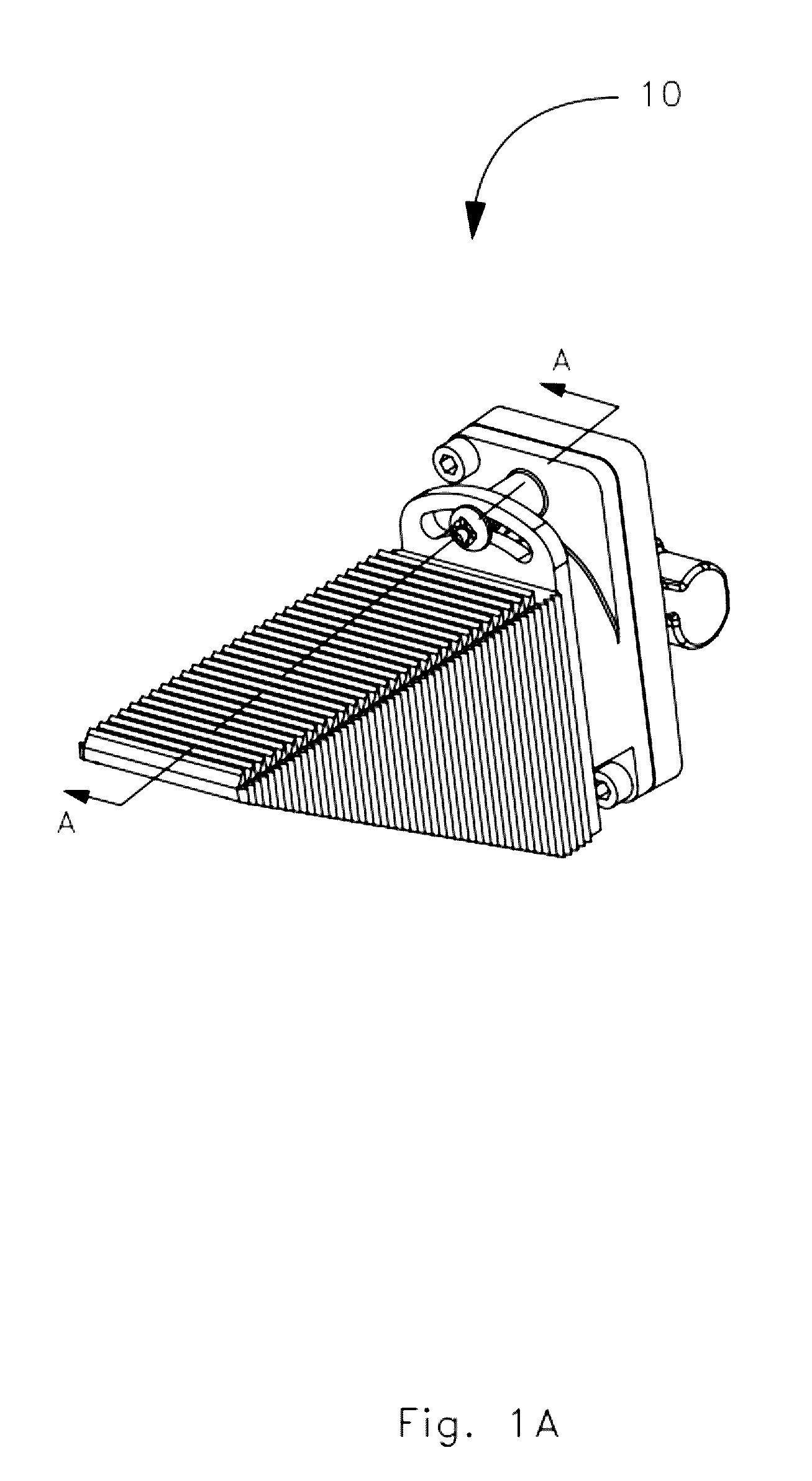 Compact and adjustable LED lighting apparatus, and method and system for operating such long-term