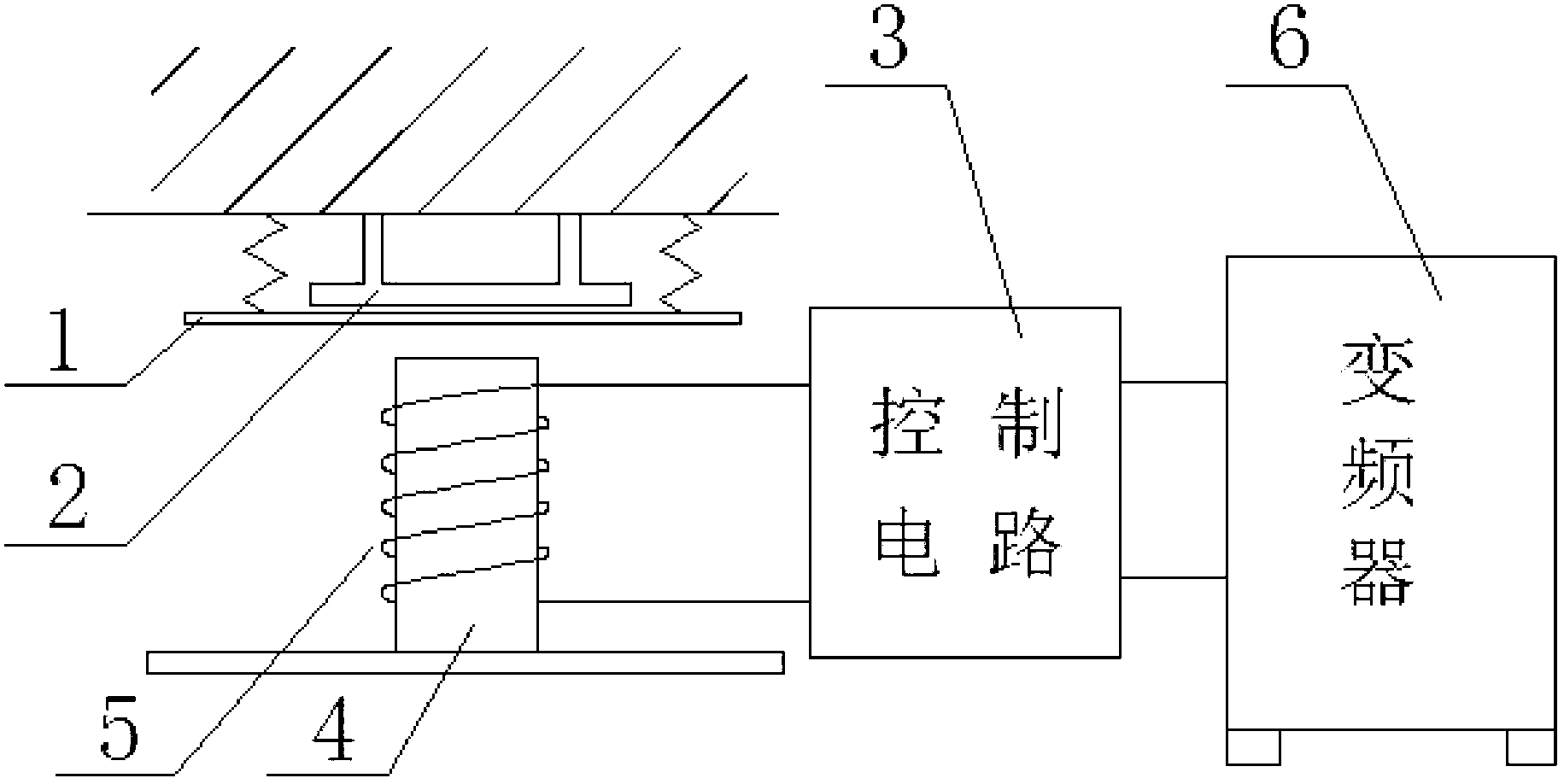 Electromagnetic relay used for dragon dance yarns