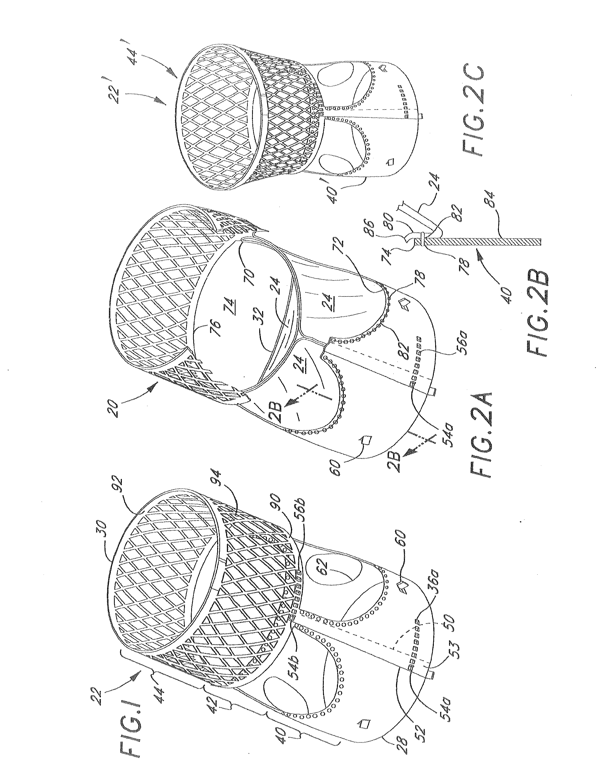 Two-part expandable heart valve