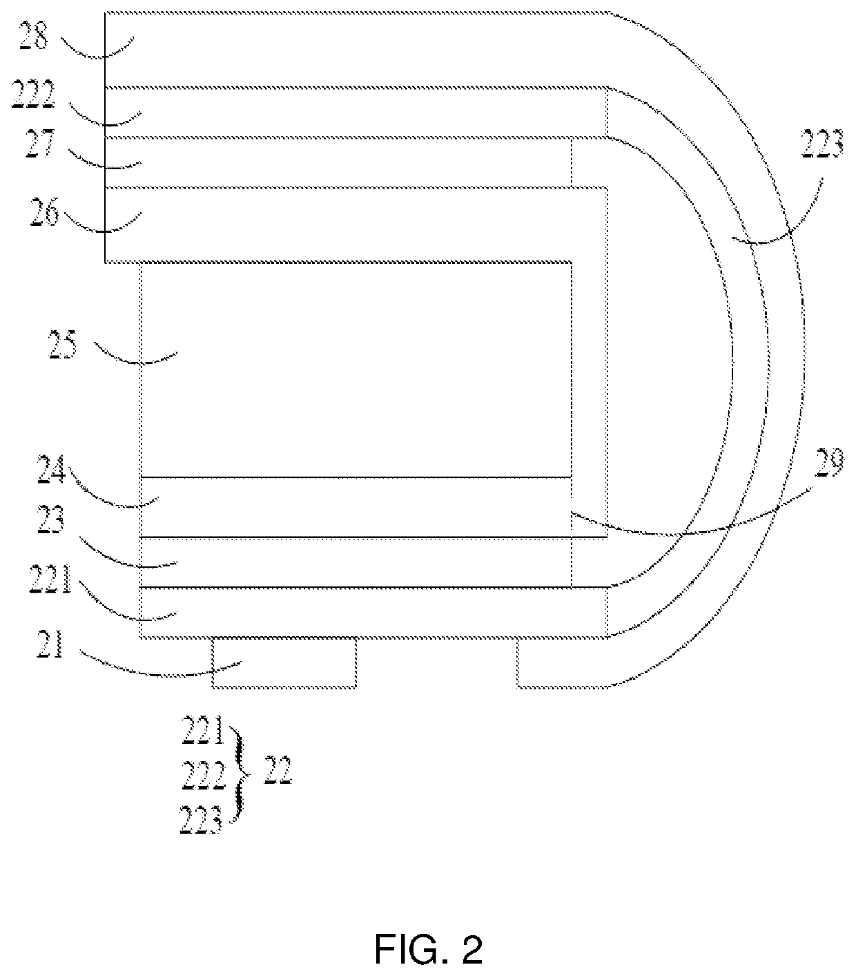 Display module and display device including heat dissipation layers