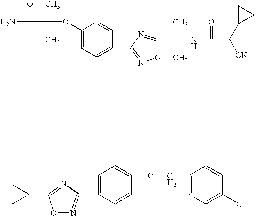 Oxadiazole compounds