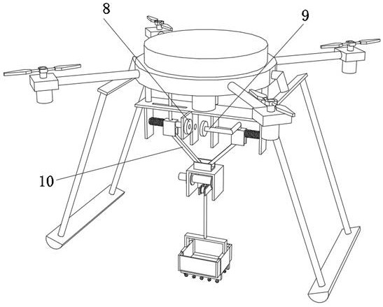 Fire-fighting unmanned aerial vehicle with load-bearing function