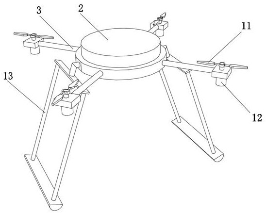 Fire-fighting unmanned aerial vehicle with load-bearing function