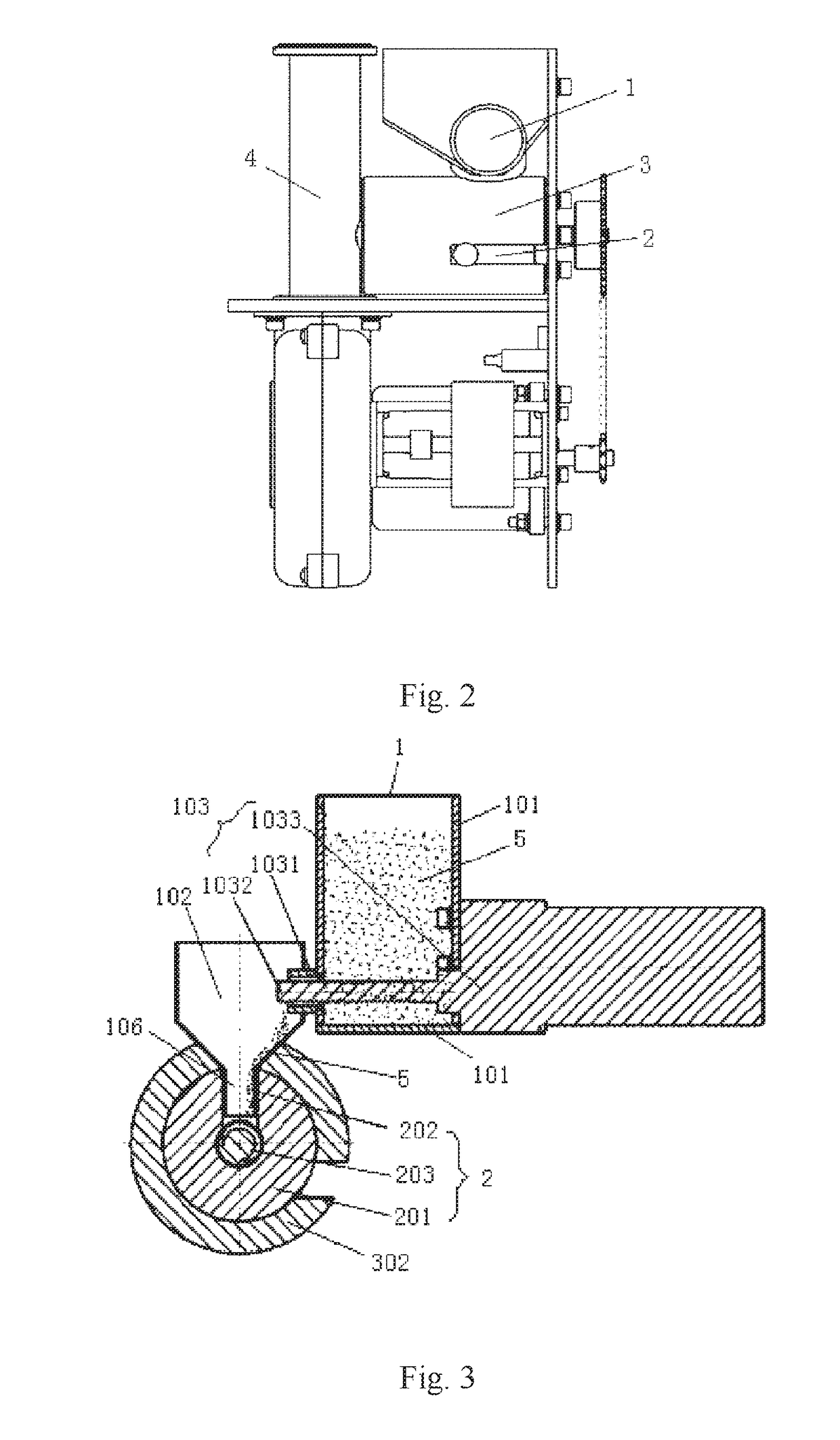 Cold firework spurting apparatus