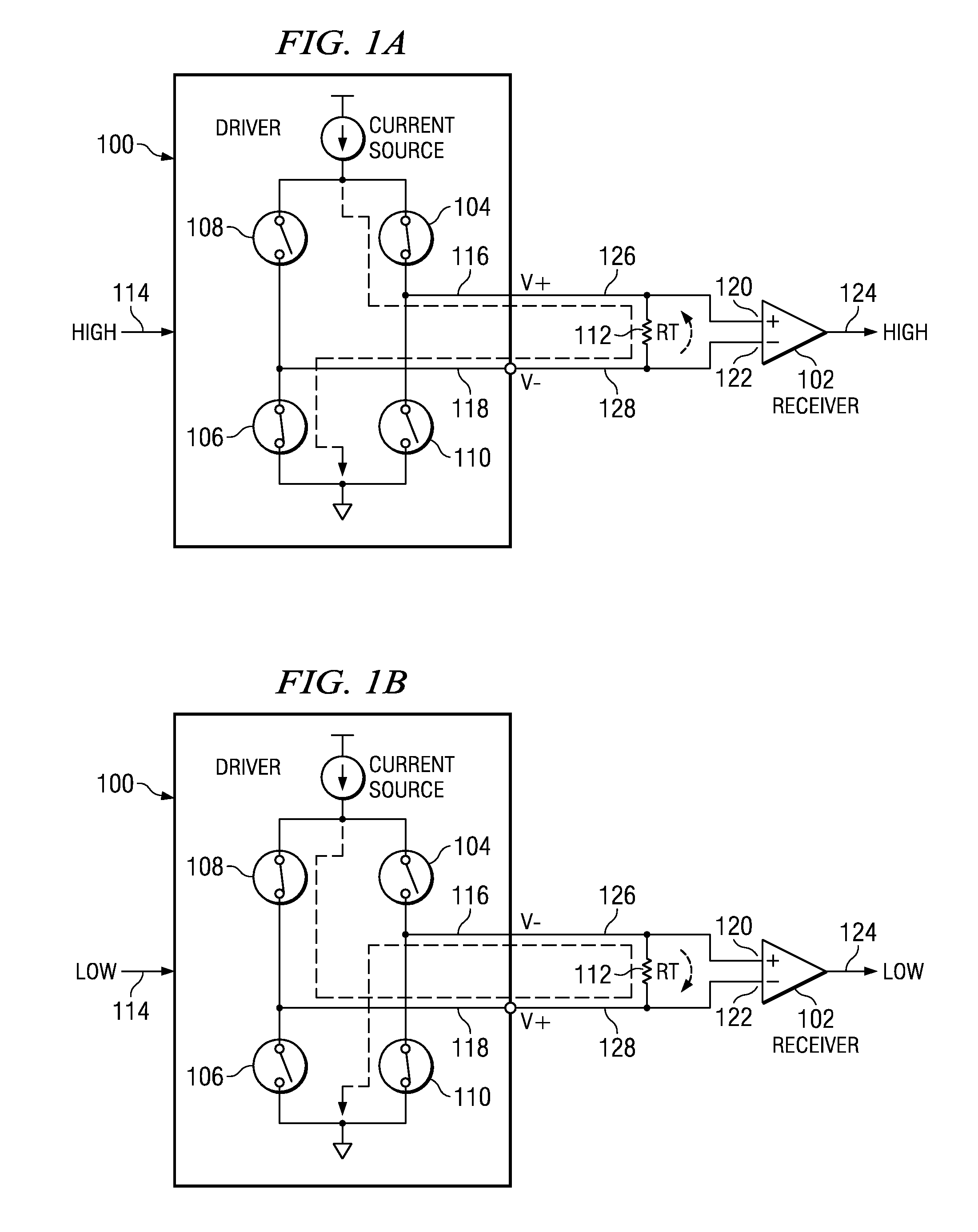 Simultaneous LVDS I/O signaling method and apparatus