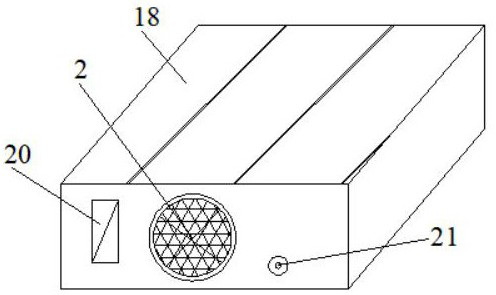 Heat dissipation structure of power supply