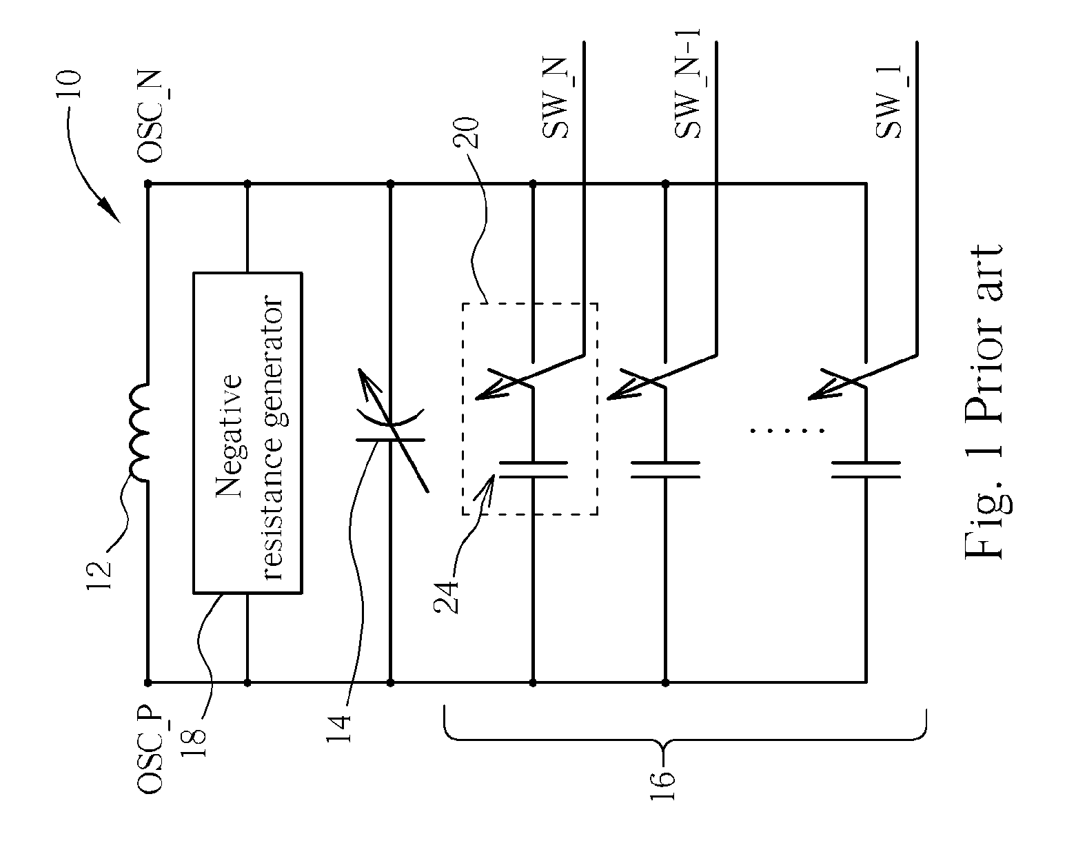 Switched capacitor circuit capable of minimizing clock feedthrough effect and having low phase noise and method thereof