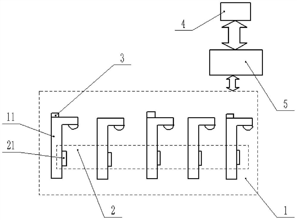 A building intelligent auxiliary lighting control system