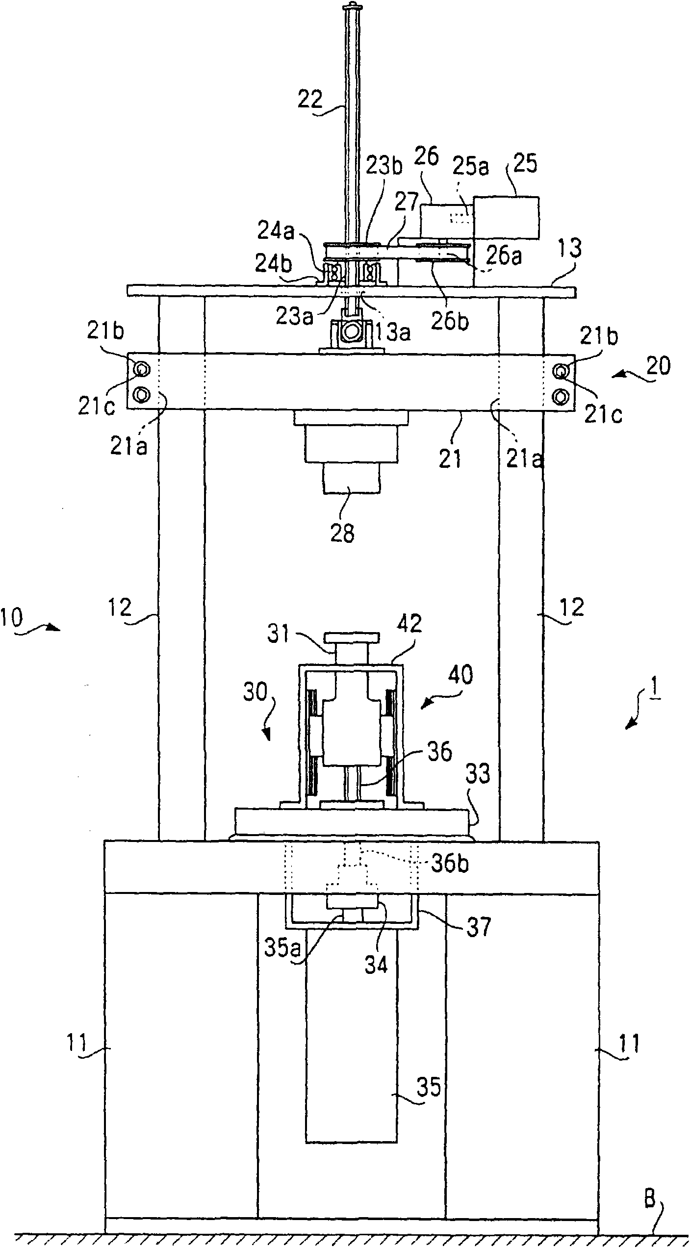 General-purpose test device, linear actuator, and twist test device