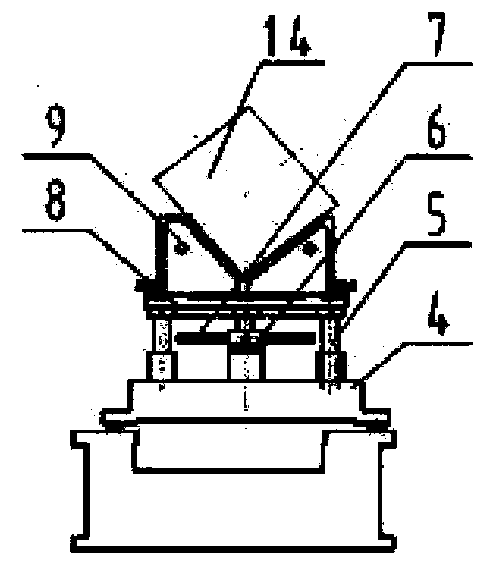 Assembling and scraping method of spindle box square hole assembling and scraping device