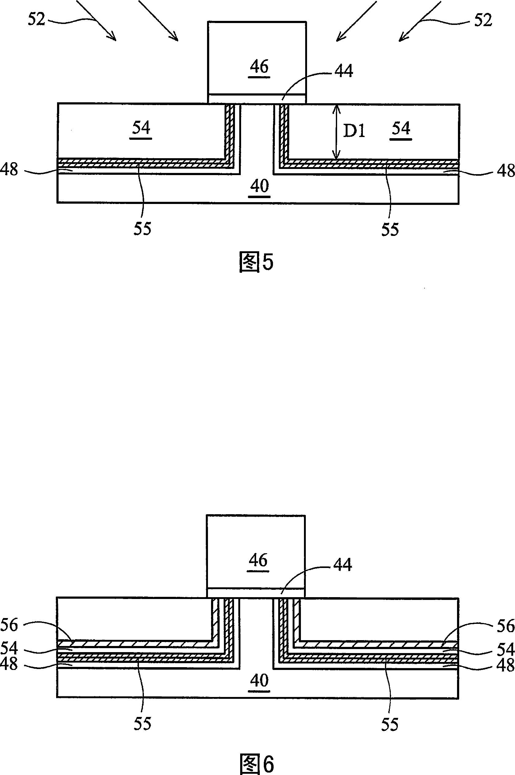 Semiconductor element and its forming method