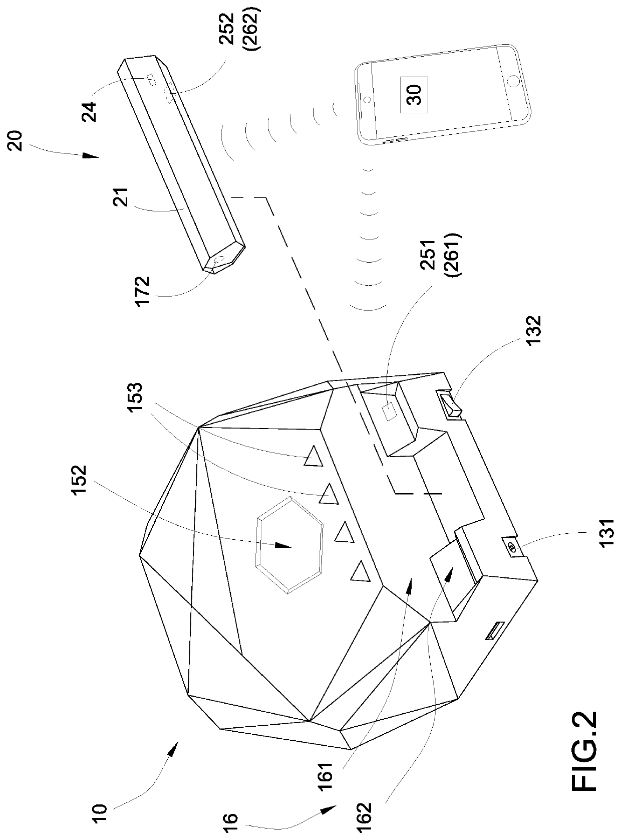 2-In-1 Nail Lamp Station