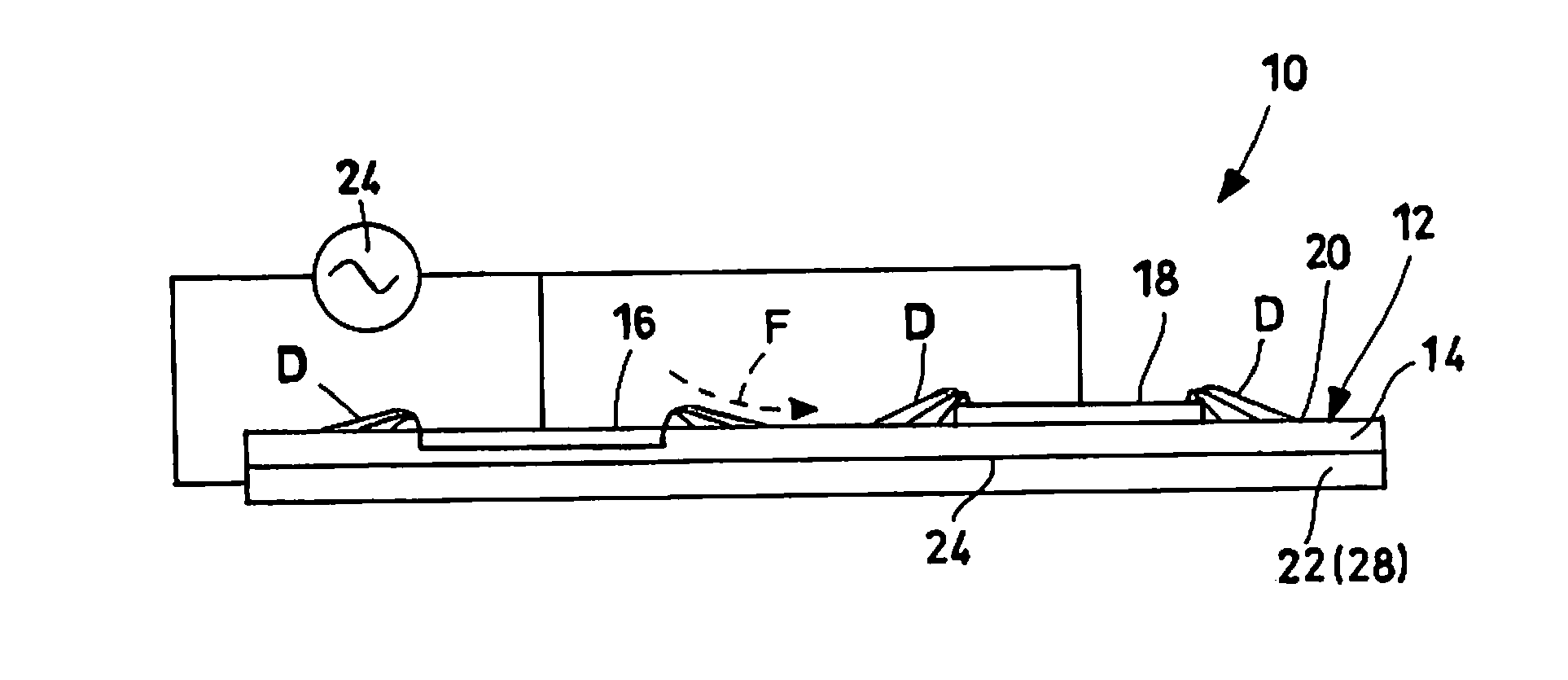 System for preventing icing on an aircraft surface operationally exposed to air