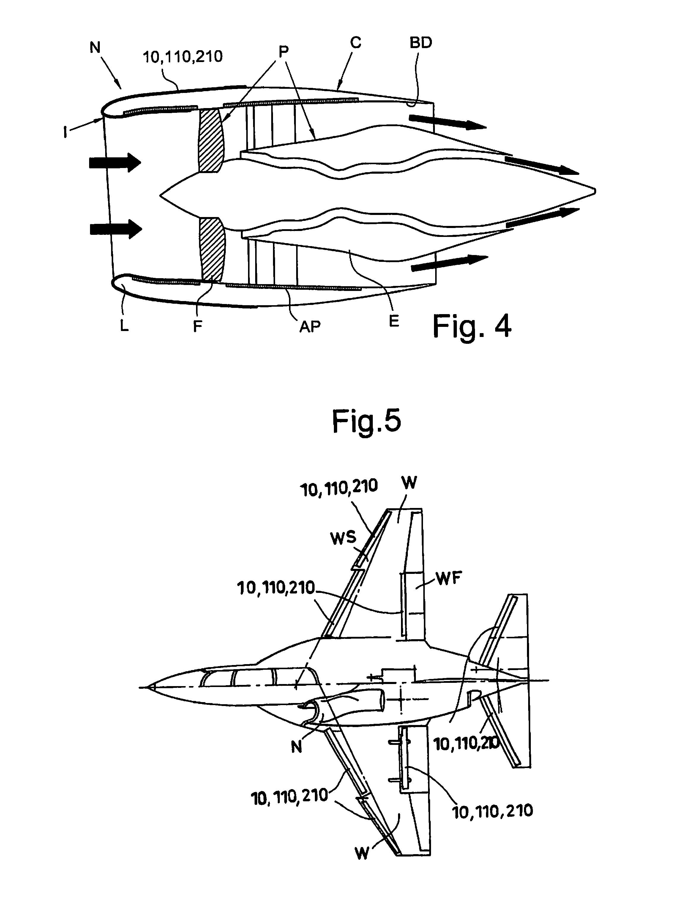 System for preventing icing on an aircraft surface operationally exposed to air