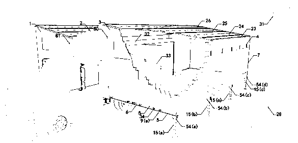 Butterfly-shaped single-layer large-space solar limo capable of being quickly unfolded and folded