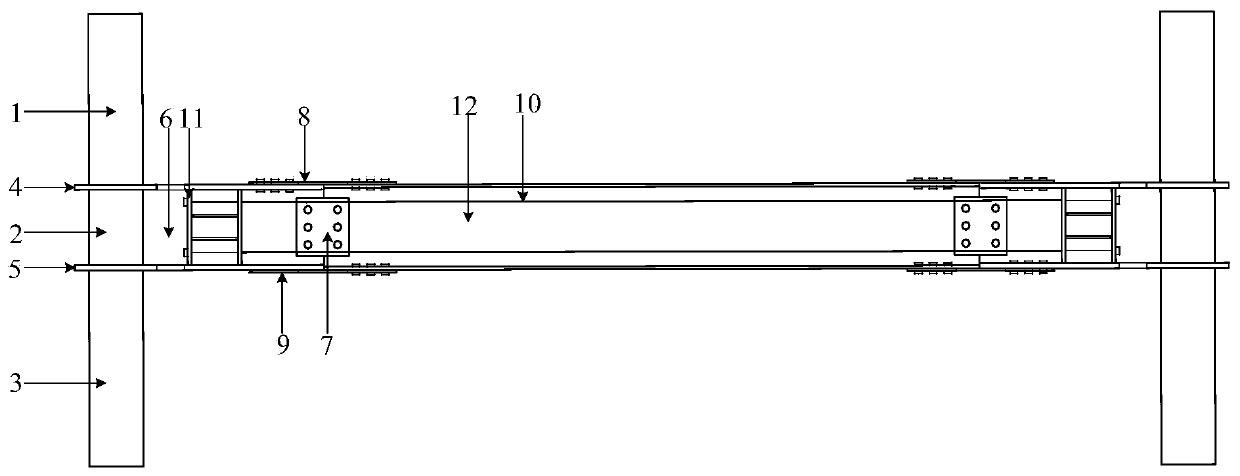 Fabricated type self-resetting frame system capable of recovering functions