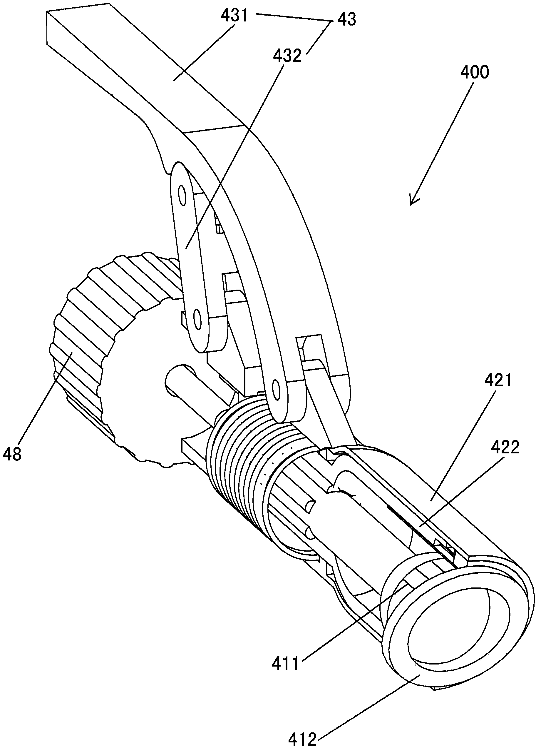 Positioning device and circumcision device