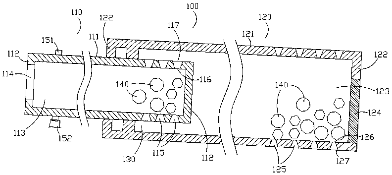 System for processing coal gangue into cement dry powder raw material and processing method of system