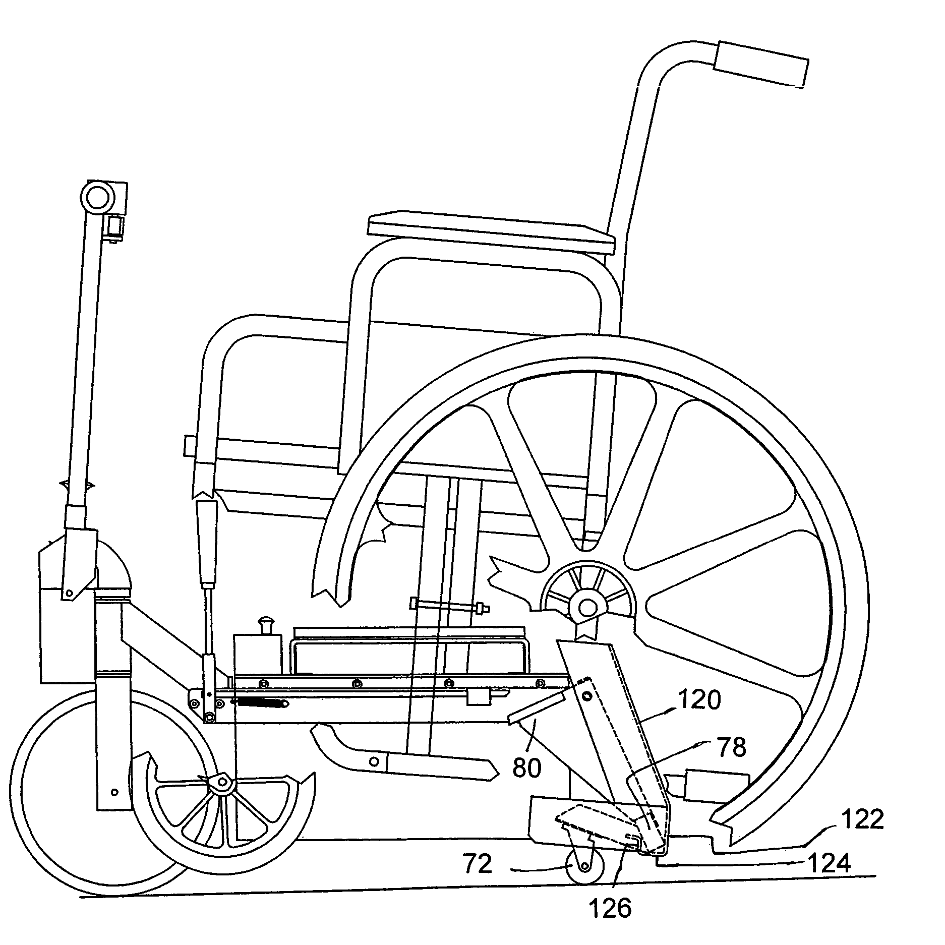 Wheel chair apparatus and method