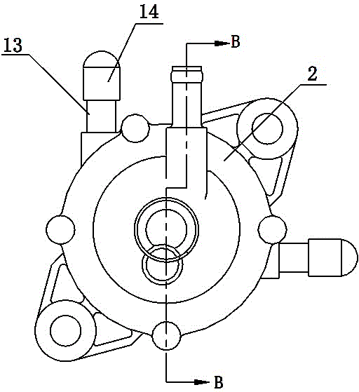 A fuel pump with safety valve