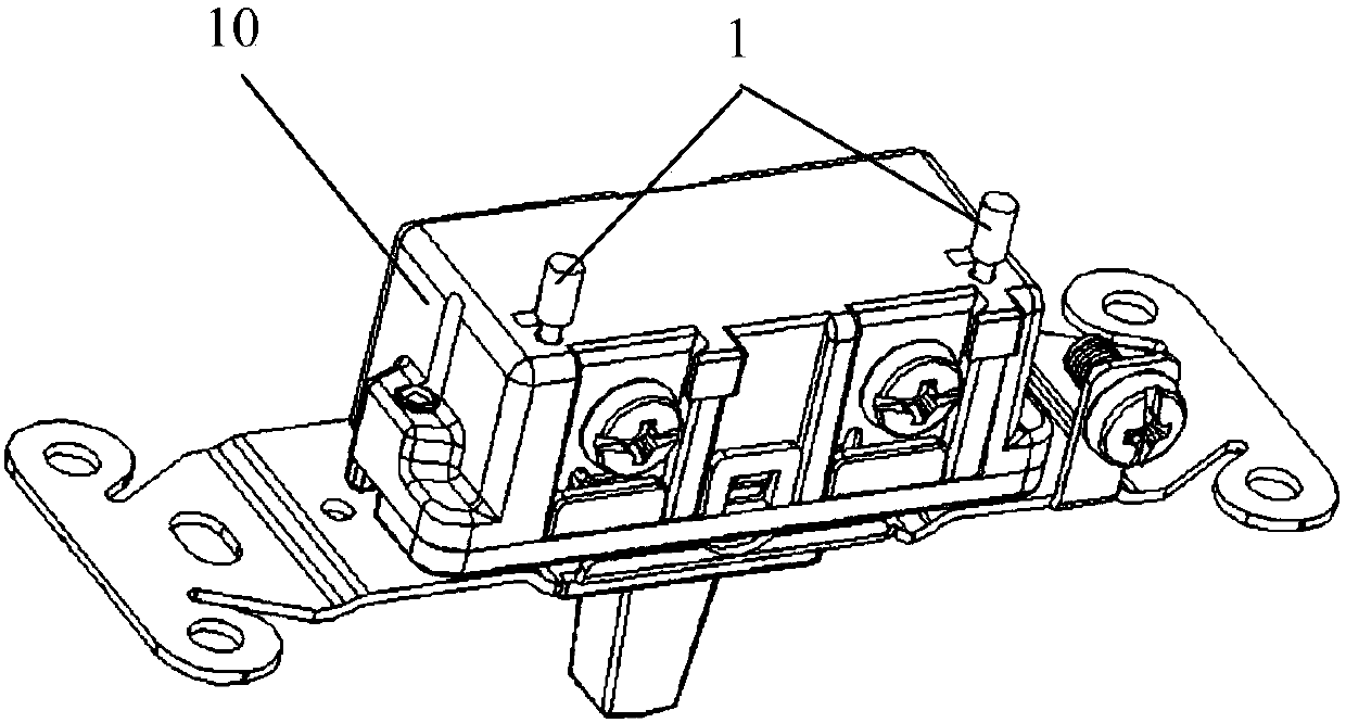 Rapid wiring device and electric appliance accessory