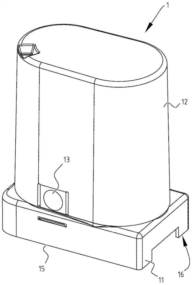 Dosing tanks for automatic dispensing devices