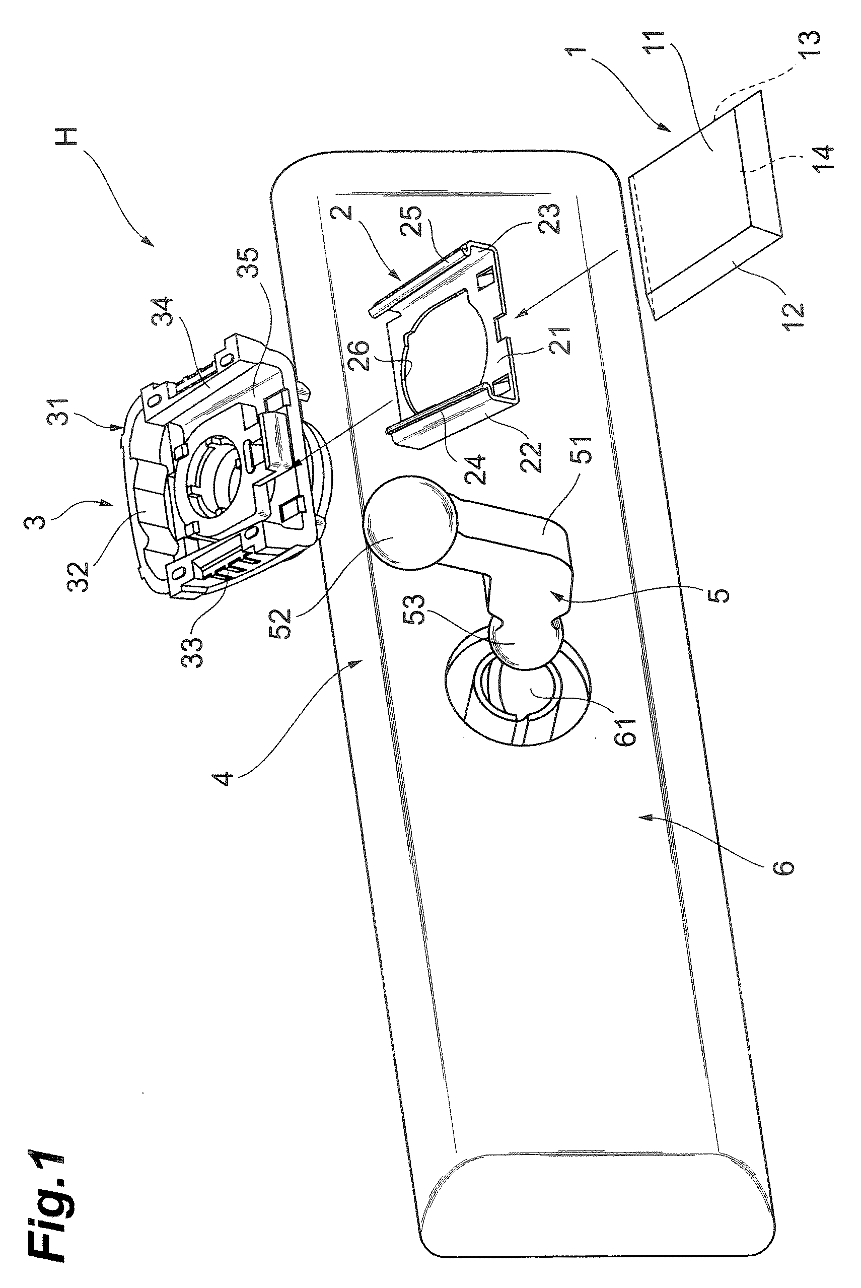 Vehicle interior accessory retainer