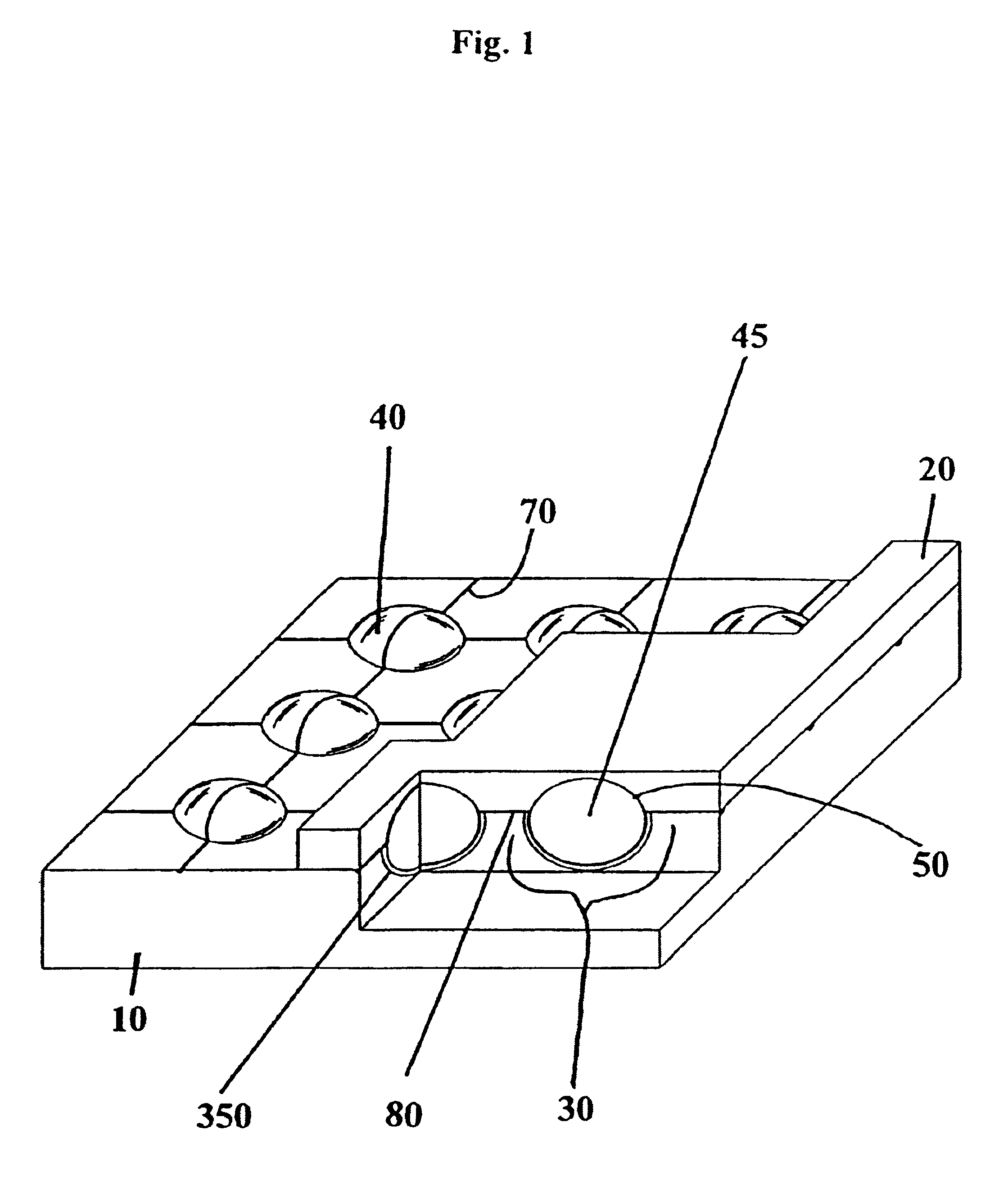 Socket for use with a micro-component in a light-emitting panel