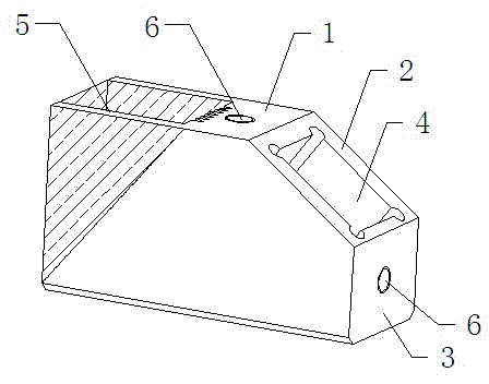 Ultrasonic imaging detection phased array transduction device for blade fir-type root of turbine