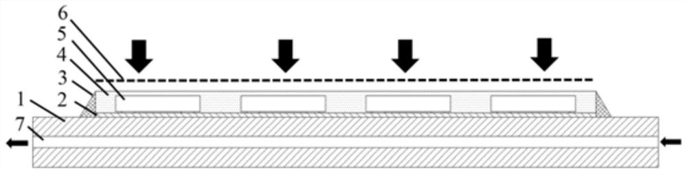 Fan-out module high voltage packaging process, structure and equipment