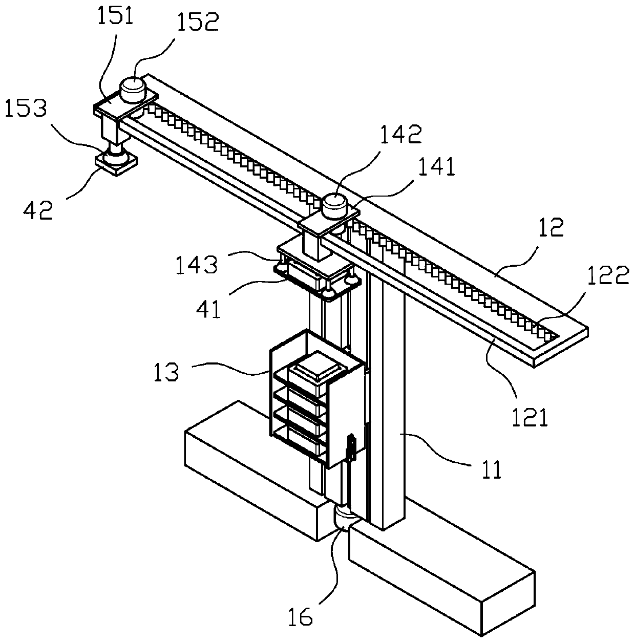 Induction welding production line of power module