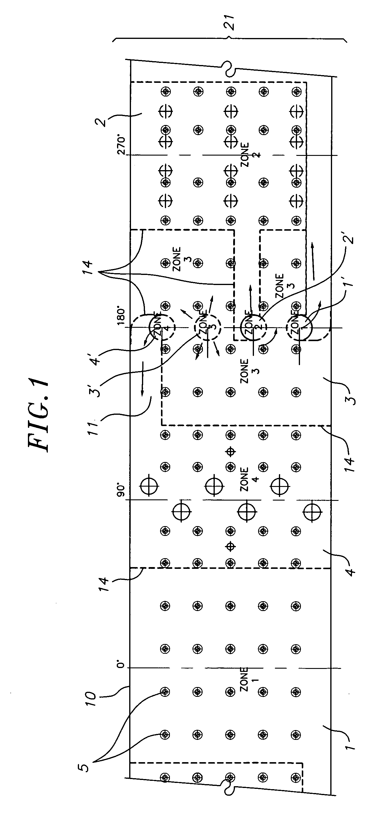 Method and apparatus for directional and controlled cooling in vacuum furnaces