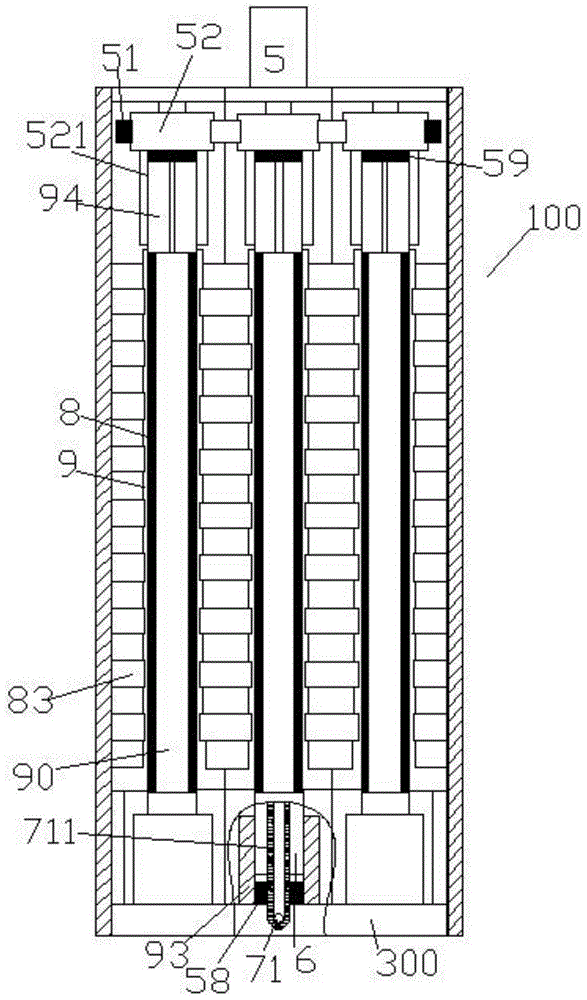 Exhaust gas treatment device for processing equipment