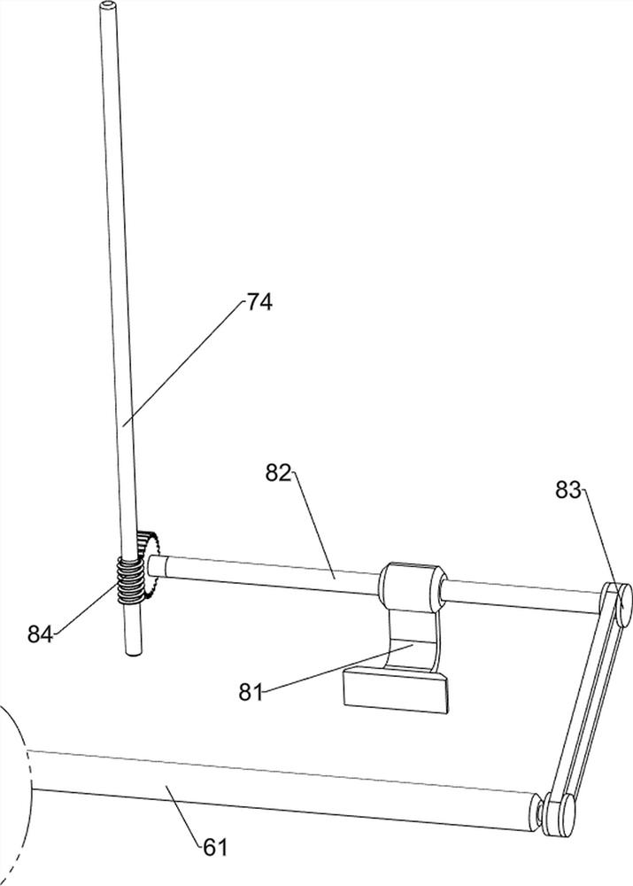 Municipal garbage recycling and crushing device