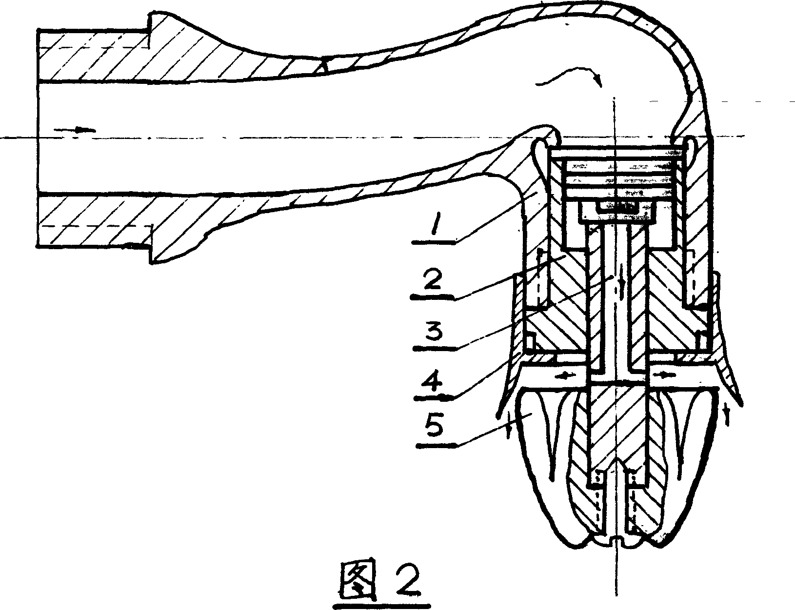 Anti-cross infection water tap