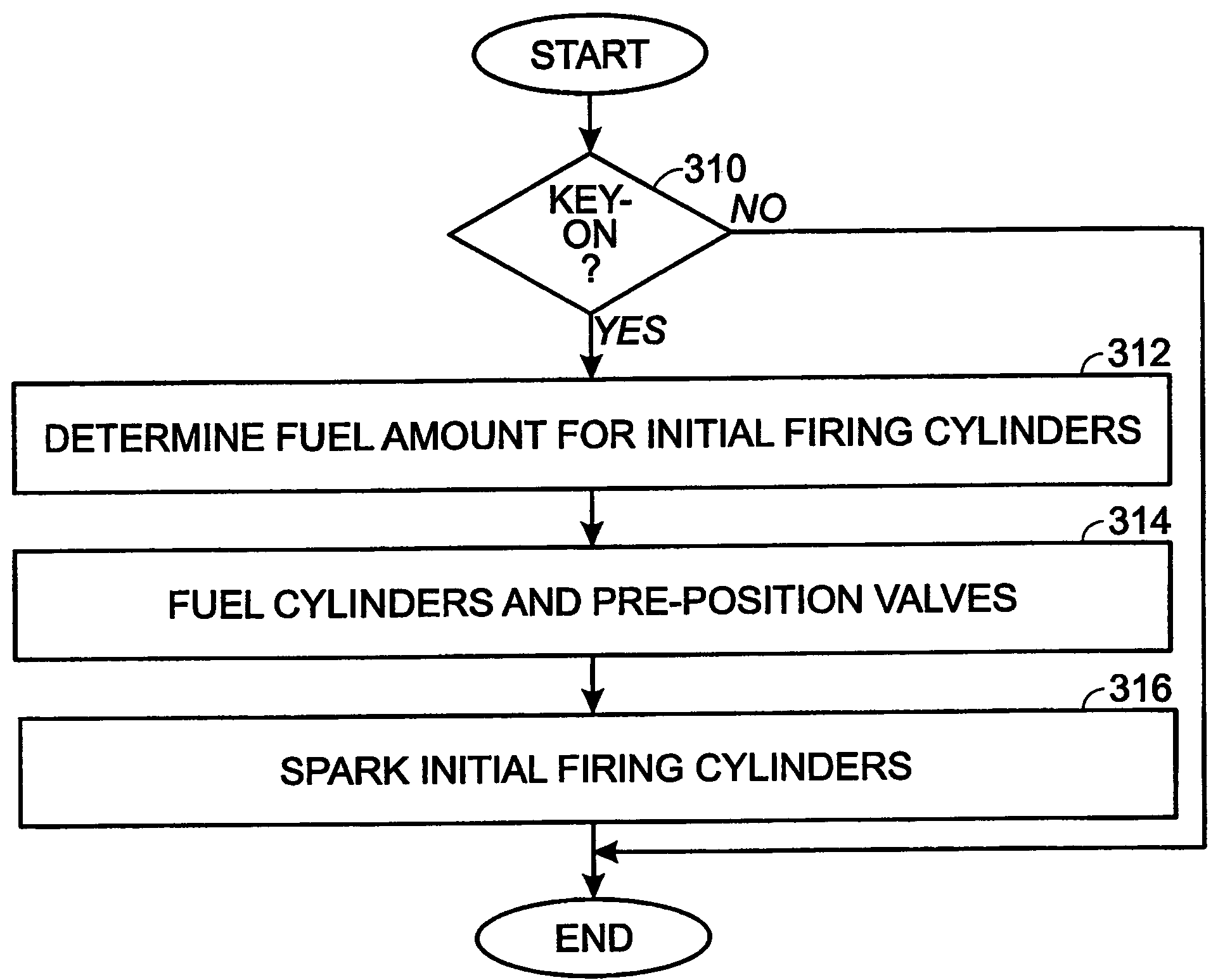 Engine starting for engine having adjustable valve operation