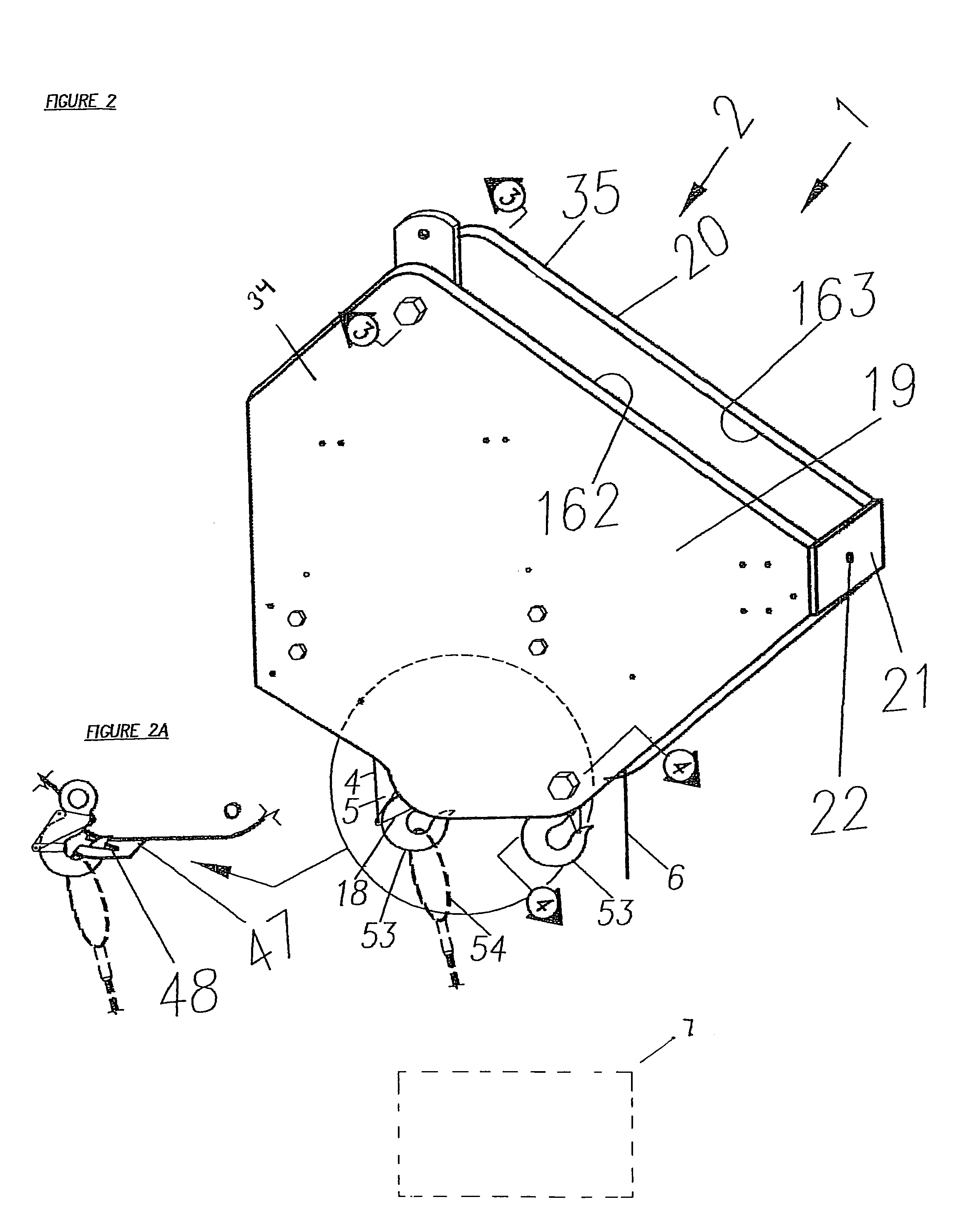 Apparatus for the latching and unlatching of a load