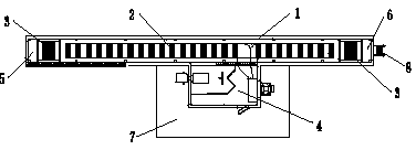 Moisture drying device of combined drying tunnel