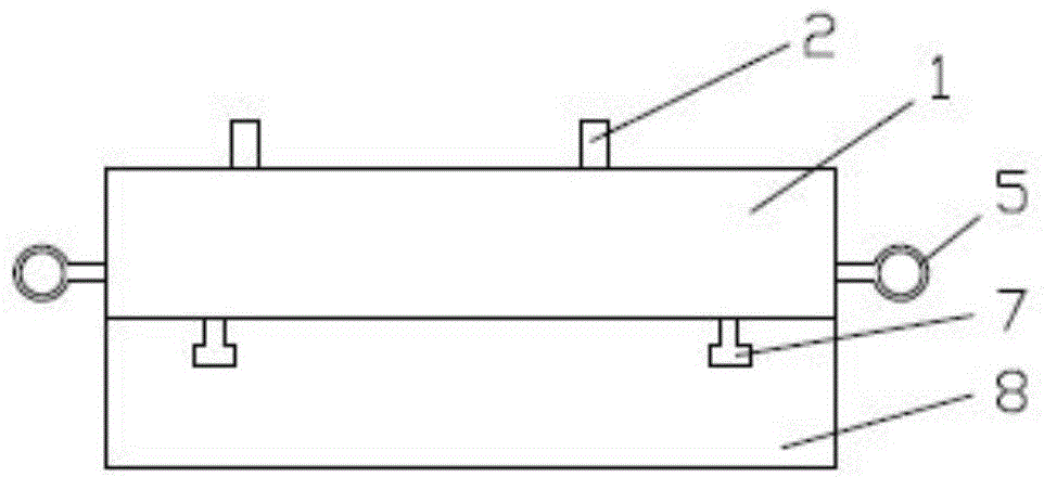 Longitudinal and horizontal two-way adjusting clamp